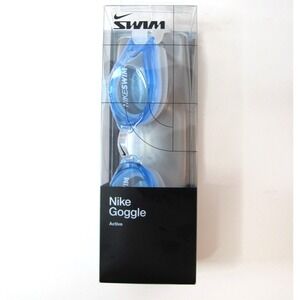 Nike Active Swim‎ Goggles Hydroblast Blue - NEW
